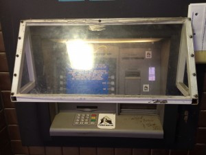 An ATM With a Sneeze Guard!